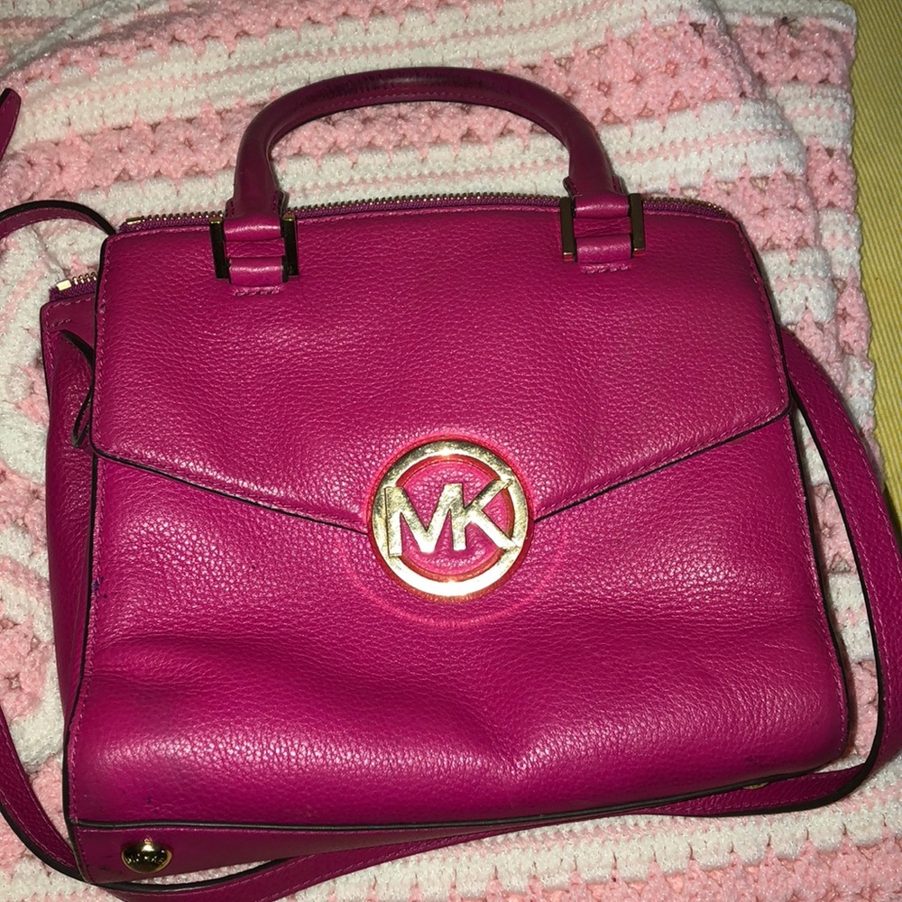 Pink Michael Kors bag
